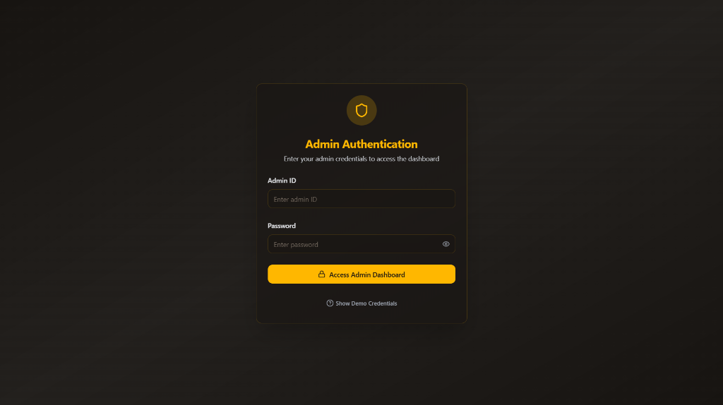 Admin Authentication