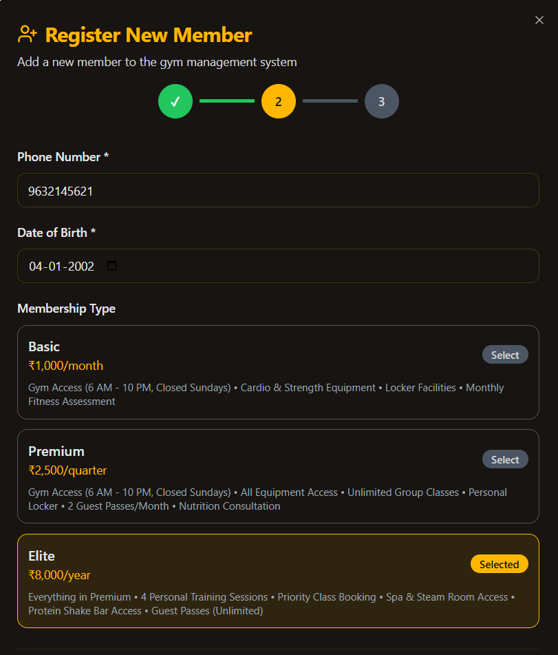 Member Registration